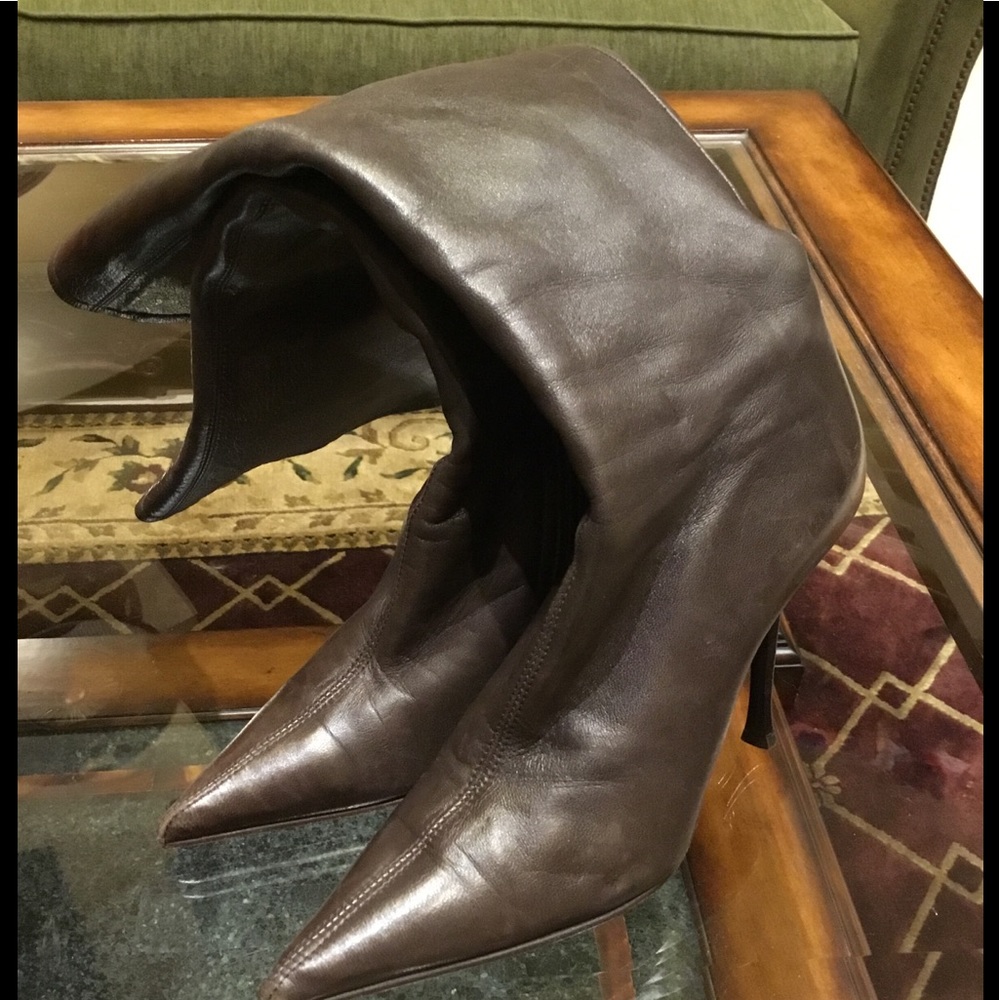 🔥 LEZILLA DESIGNER BOOTS - MINK FUR SIZE 36 1/2